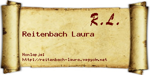 Reitenbach Laura névjegykártya